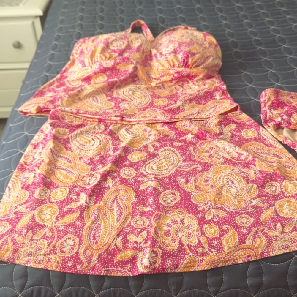 3 Piece Swimsuit Set- Lands End